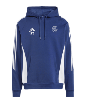 adidas Tiro 24 Hoody Blau Weiss