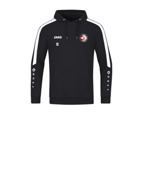 Sweat à capuche JAKO Power enfants noir blanc F800