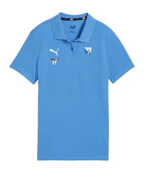 PUMA teamGOAL Casuals Poloshirt Damen Blau F02