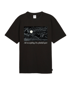 PUMA Graphics Football Expert T-Shirt Schwarz F01 - schwarz