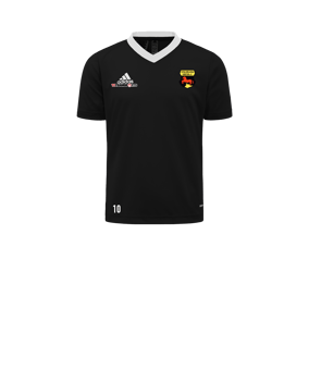 adidas Entrada 22 Trikot Kids Schwarz Weiss