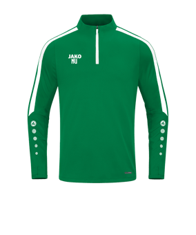 JAKO Power Sweatshirt Grün Weiss F200