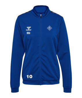Hummel AUTHENTIC PL Trainingsjacke Damen Blau F7045