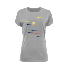 Stanley & Stella Expresser 2.0 T-Shirt Damen Grau | #lines
