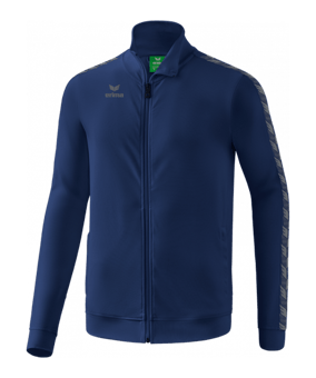 Erima Essential Team Tracktop Jacke Dunkelblau - blau
