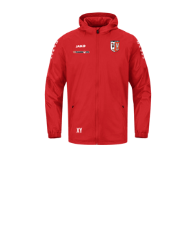 JAKO Team 2.0 Allwetterjacke Kids Rot F100