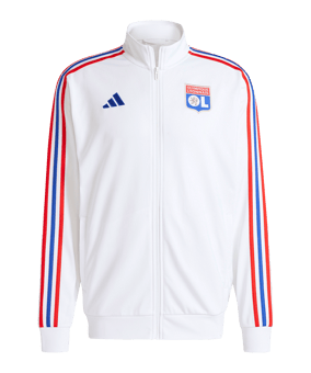adidas Olympique Lyon DNA Track Sweatshirt Weiß - weiss