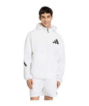 adidas Z.N.E Woven Track Top Jacke Weiß - weiss