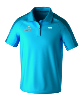 Erima Evo Star Poloshirt Blau