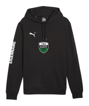 PUMA teamGOAL Casuals Hoody Schwarz F03