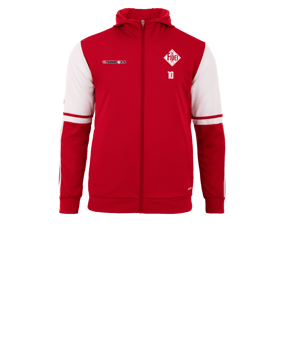 adidas Squadra 25 Kapuzenjacke Kids Rot