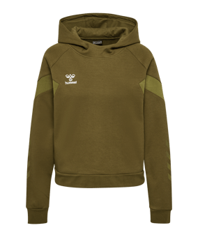 Hummel TRAVEL Hoody Damen Grün F6599 - gruen