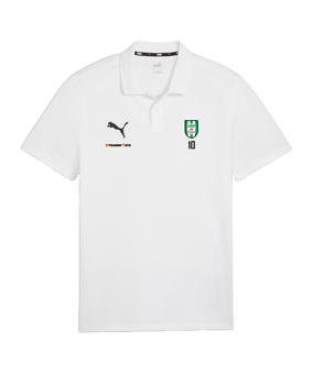PUMA teamGOAL Casuals Poloshirt Weiss F04