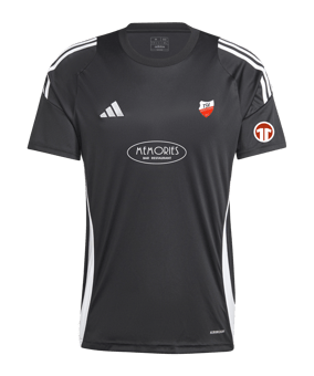 adidas Tiro 24 Trikot Schwarz Weiss