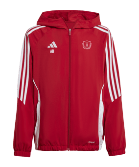 adidas Tiro 24 Windbreaker Kids Rot Weiss