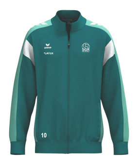 Erima Celebrate 125 Trainingsjacke Blau Ftahitianbluemint
