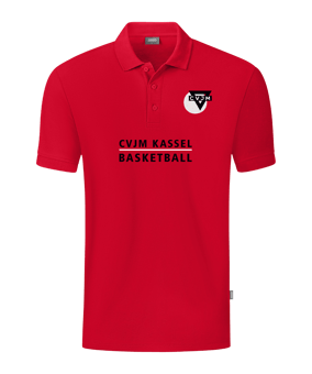 JAKO Organic Polo Shirt Rot F100