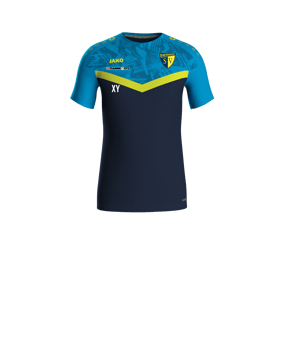 JAKO Iconic T-Shirt Kids Blau Gelb F914