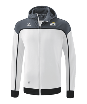 Erima Change by Kapuzenjacke Kids Weiss Grau 