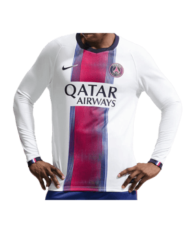 Nike Paris Saint-Germain Maillot à manches longues Away 2026/2027 Blanc C101 - blanc