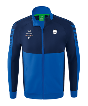 Erima Six Wings Trainingsjacke Kids Blau