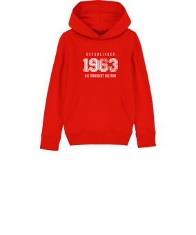 Merch Mini Cruiser 2.0 Hoody Kids Red | #established