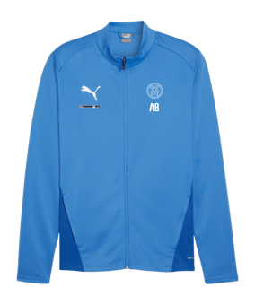 PUMA teamGOAL Trainingsjacke Blau F02