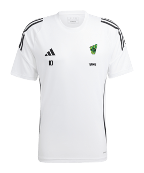 adidas Tiro 24 Trikot Weiss Schwarz