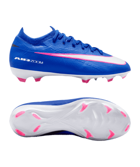 Nike Jr Air Zoom Mercurial Vapor XVI Pro FG Attack Kids Blau F446 - blau