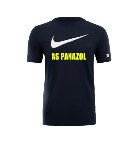 T-shirt Nike Park 20 Swoosh bleu F451 