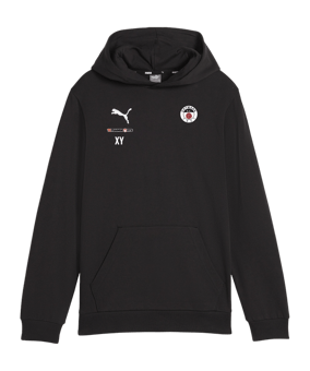 PUMA teamGOAL Casuals Hoody Kids Schwarz F03