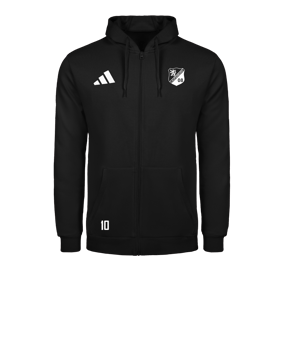 adidas Entrada 26 Kapuzenjacke Schwarz