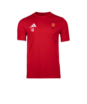 adidas Entrada 26 T-Shirt Rouge 