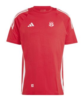 adidas Tiro 24 T-Shirt Rot Weiss