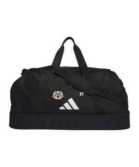 adidas Tiro League Duffel Bag Gr. L Schwarz Weiss