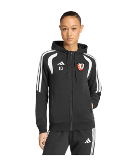 adidas Tiro 26 League Kapuzenjacke Damen Schwarz