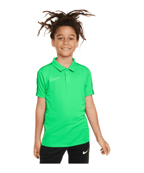 Nike Academy 23 Poloshirt Kids Grün F329 - gruen