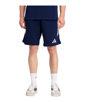 adidas Tiro 26 League Short Dunkelblau - weiss