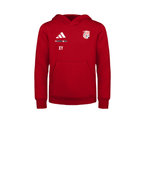 adidas Entrada 26 Hoody Kids Rot