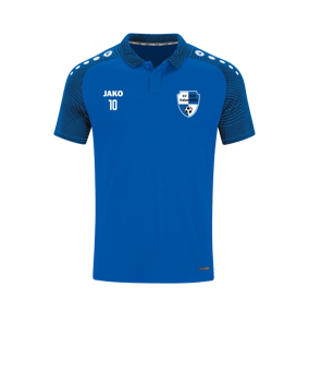 JAKO Performance Polo Blau Blau F403