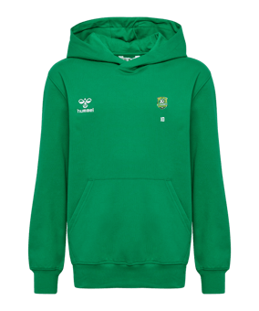 Hummel GO 2.0 Sweat à capuche enfants vert F6235 