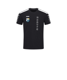 JAKO Power T-Shirt Kids Schwarz Weiss F800