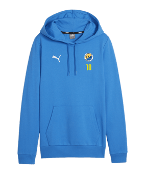 PUMA teamGOAL Casuals Hoody Damen Blau F02