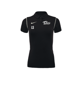 Nike Park 20 Poloshirt Damen Schwarz Weiss F010