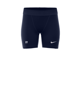 Nike Pro Strike Short Damen Blau Weiss F410
