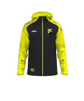 JAKO Sonic Kapuzenjacke Schwarz F819
