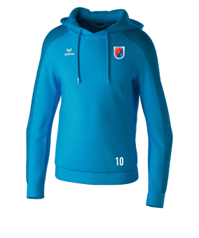 Erima Evo Star Hoody Kids Blau