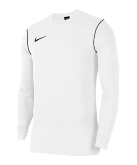 Nike Park 20 Sweatshirt Kids Weiss Schwarz F100 - weiss