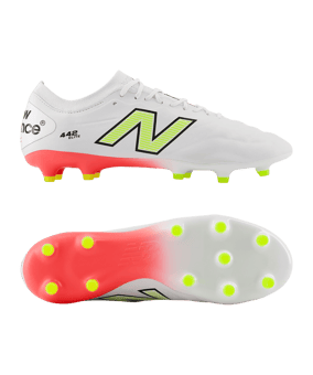 New Balance 442 Elite V2 FG Flash Point Weiss FEB2 - weiss