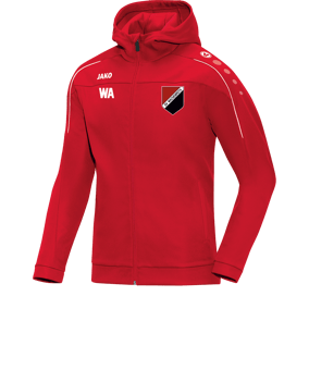 JAKO Classico Kapuzenjacke Rot F01